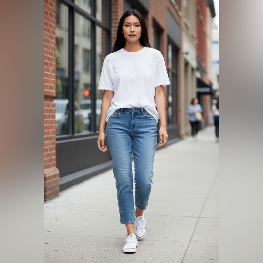 Talbots Light Blue Straight Leg Jeans